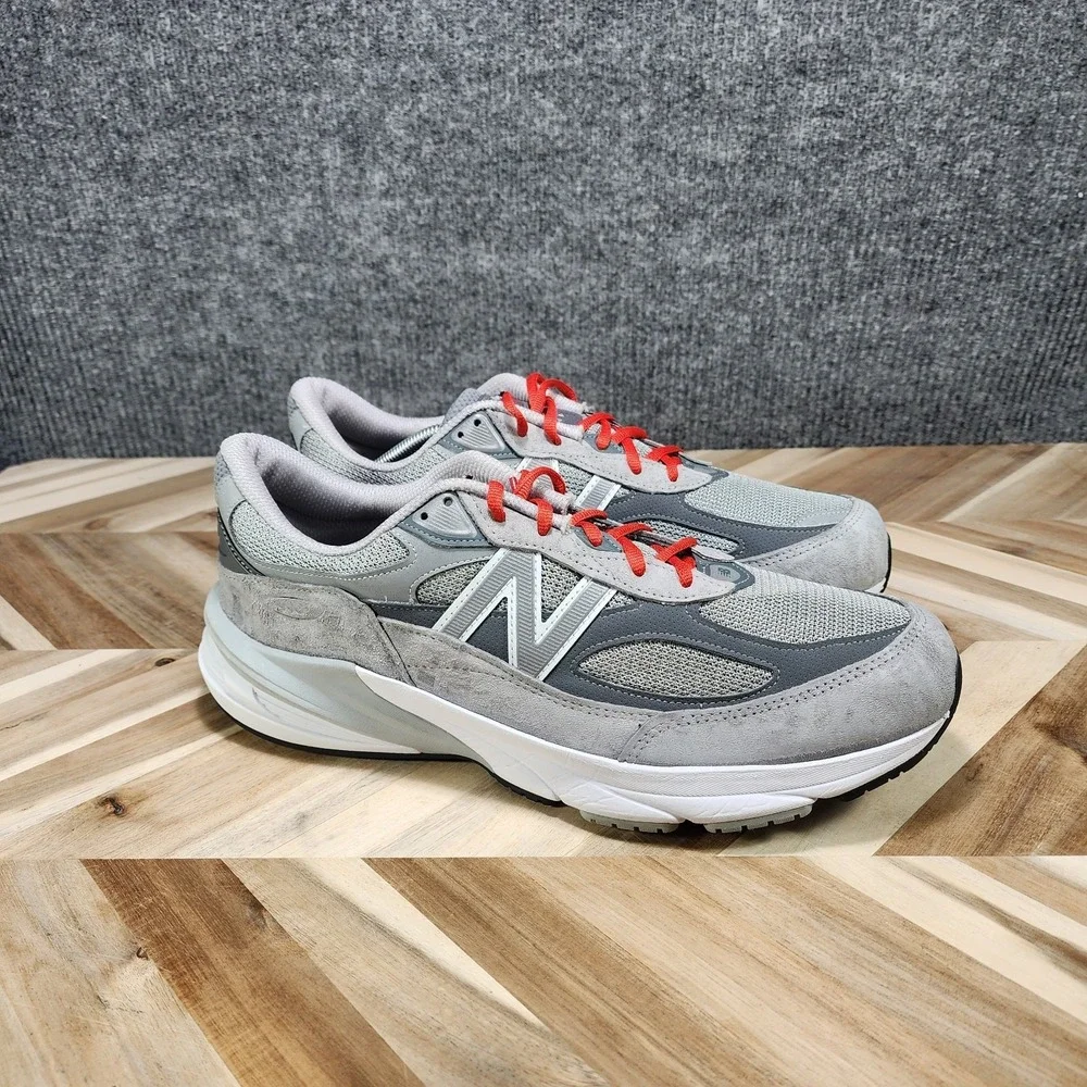 New Balance 990v6 Made in USA M990GL6 Men 13 2E Grey Shoes WIDE Running Athletic